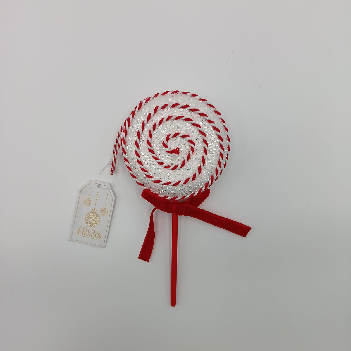 NAV. ORNAMENTO 10CM DULCE ROJO