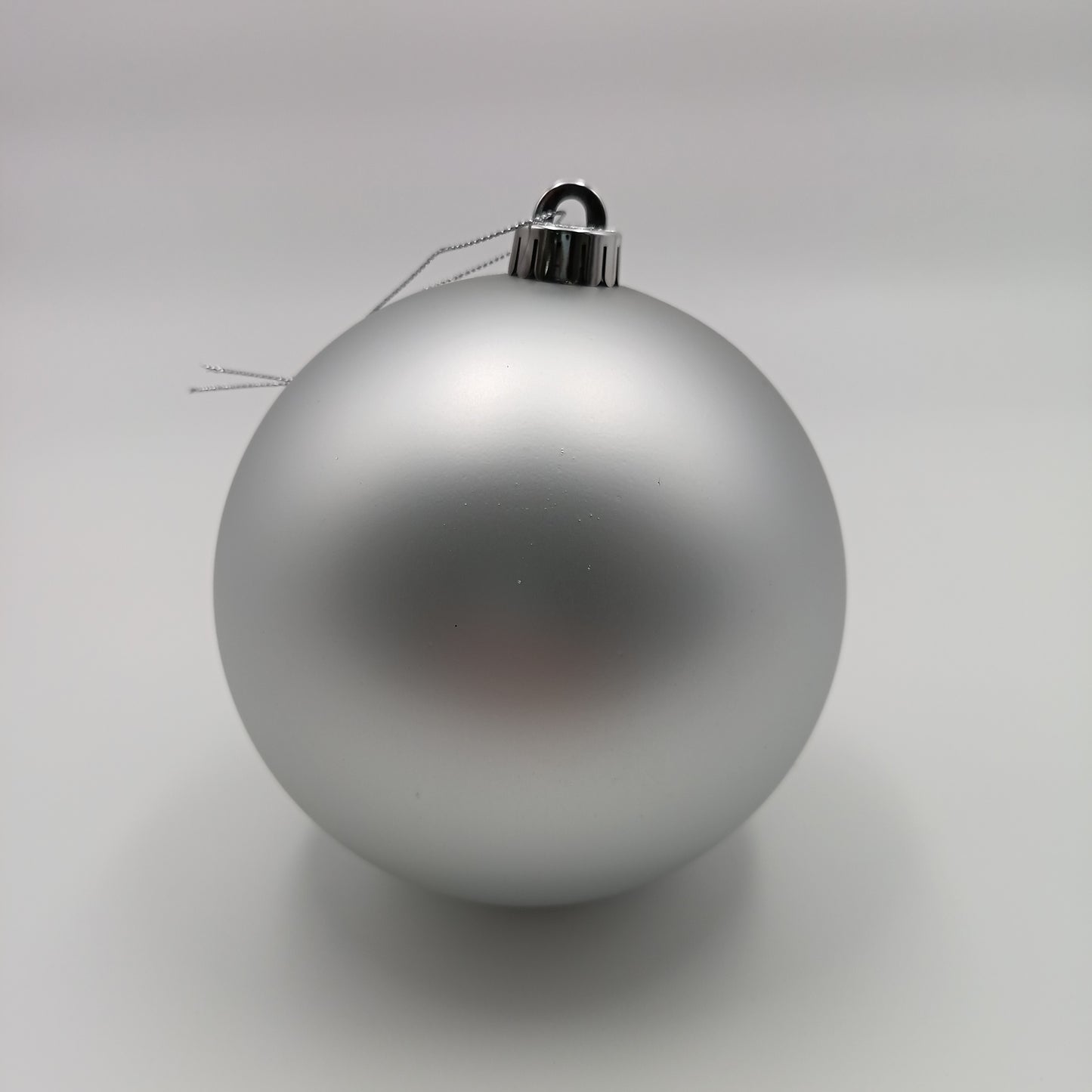 NAV. PELOTA GRANDE 15 CM PLATEADA