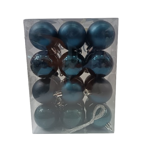 NAV. SET 24 PELOTAS 5 CM COLOR SURT.