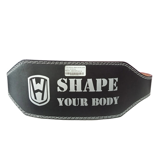 CINTURON LUMBAR CON HEBILLA PARA GYM