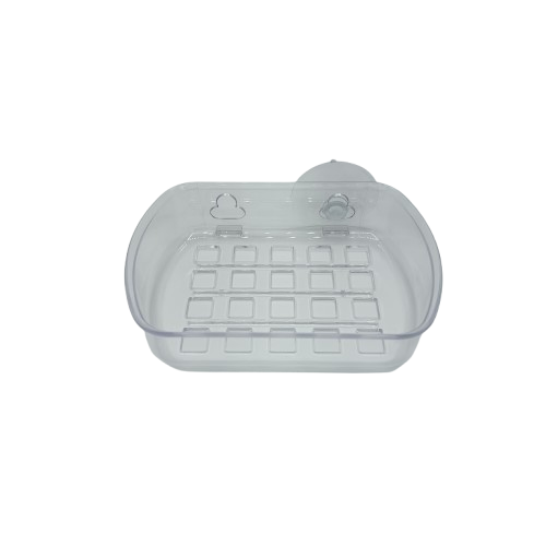 SOAP DISH WITH WALL SUCTION CUP