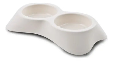 PLATO DOBLE AZUL P/MASCOTA