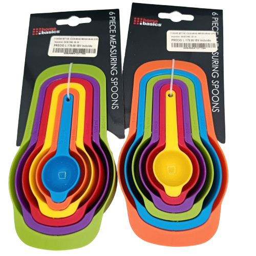 SET DE CUCHARAS MEDIDORAS 6 PZS.