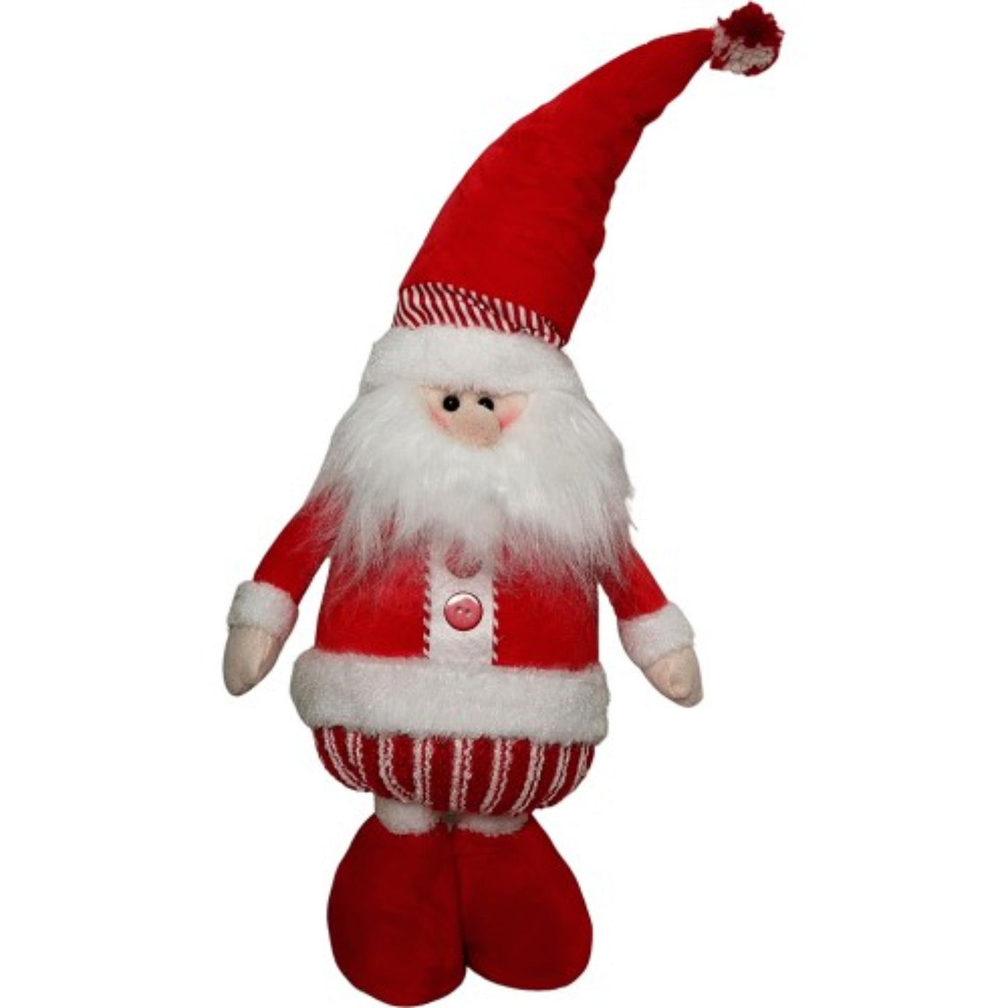 Adorno de santa Claus de tela 20cm