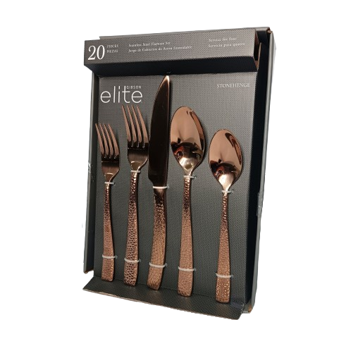 SET D/CUBIERTOS STONEHENGE 20PZS.