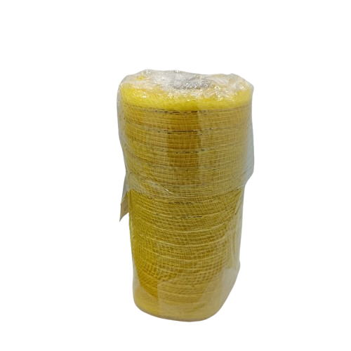NAV. MALLA 15CMX10YARDAS DORADO CLARO