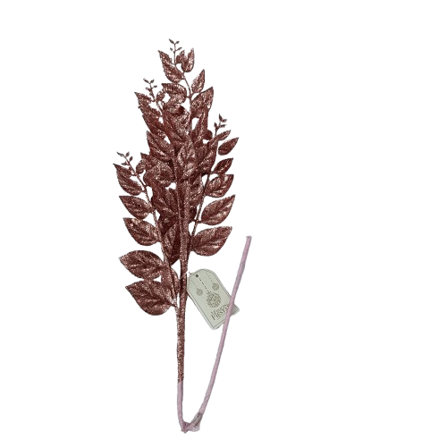 NAV. RAMA 63 CM C/ESCARCHA COLOR SURT.