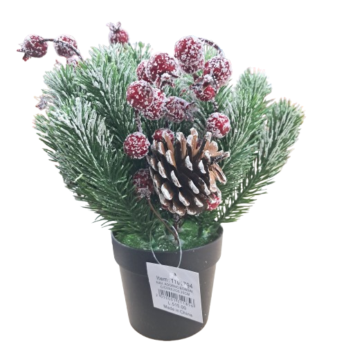 Adorno bonsai con cerezos