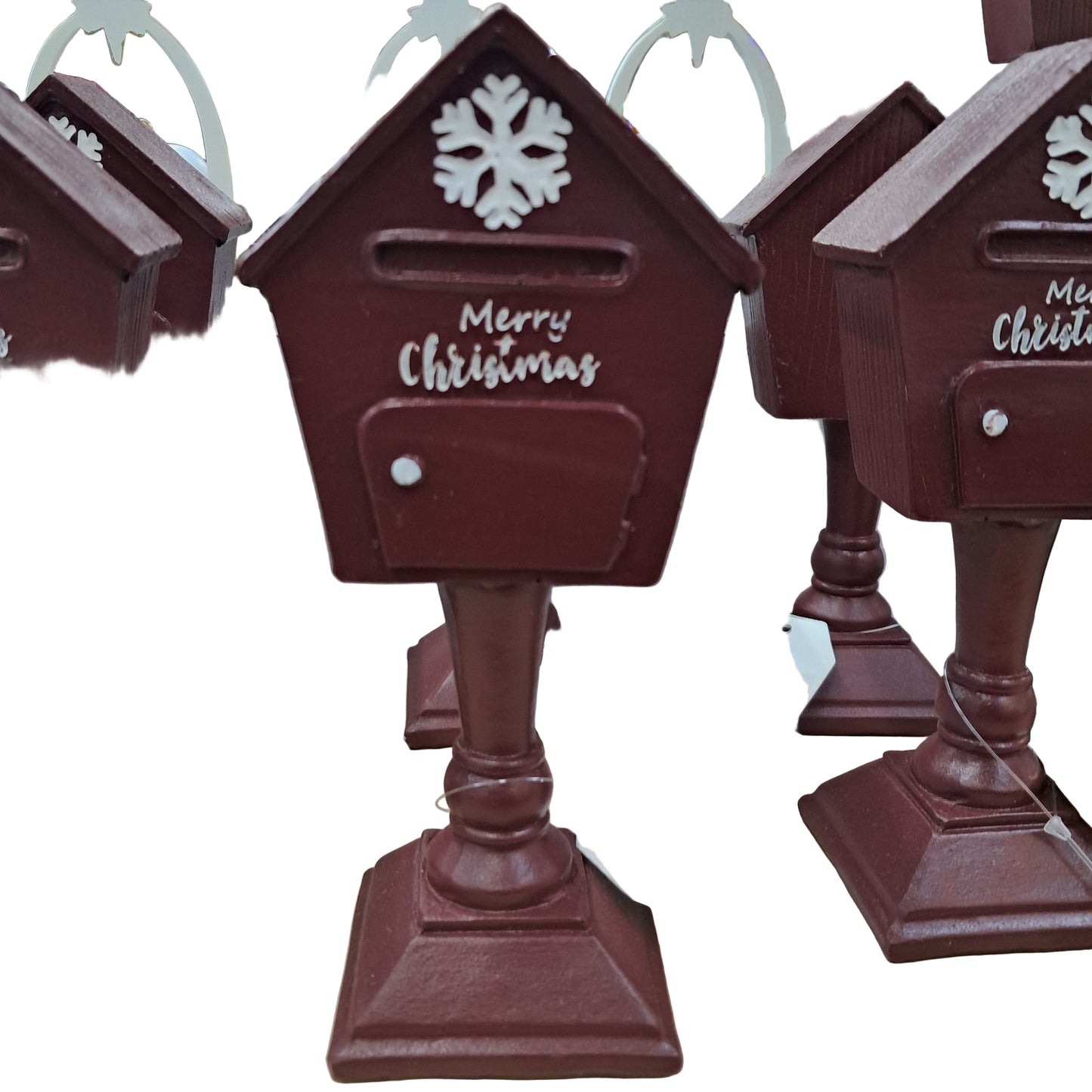 NAV. ADOR. RESINA MAILBOX 17CM ROJO