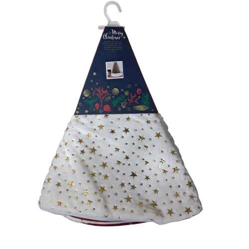 NAV. FALDA ARBOL BLANCA FELPA 1.2M