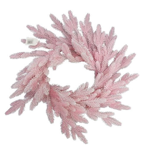 NAV. PINK WREATH 60CM
