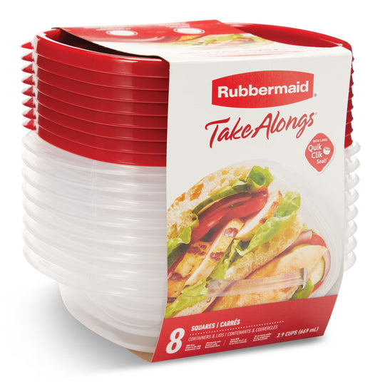DE/REC SET PLAST. 8PCS 2.9CUPS