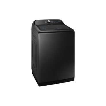 Lavadora digital inverter 26kg de Samsung en color negro con diseño moderno y panel de control intuitivo