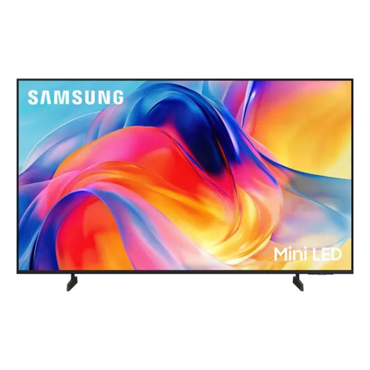 Samsung smart t Mini LED frontal con pantalla vibrante y colorida