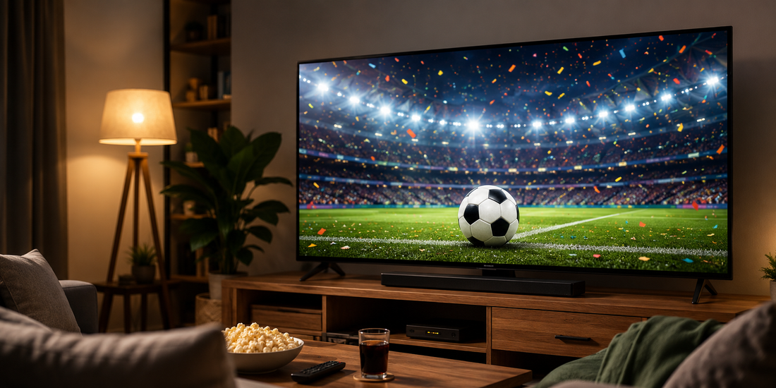 ¿Qué tamaño de TV comprar para ver fútbol? Guía definitiva para disfrutar el Mundial en casa