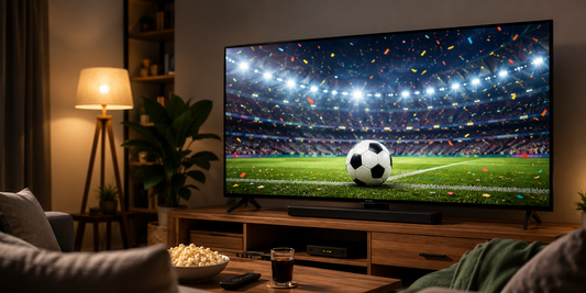 ¿Qué tamaño de TV comprar para ver fútbol? Guía definitiva para disfrutar el Mundial en casa
