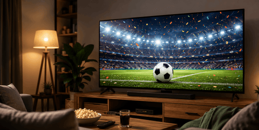 ¿Qué tamaño de TV comprar para ver fútbol? Guía definitiva para disfrutar el Mundial en casa