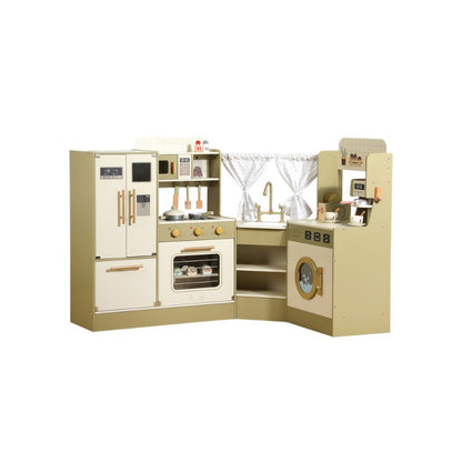 Cocina Grande Esquina Verde CL3029