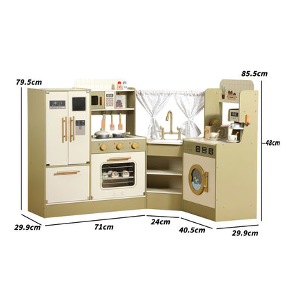 Cocina Grande Esquina Verde CL3029