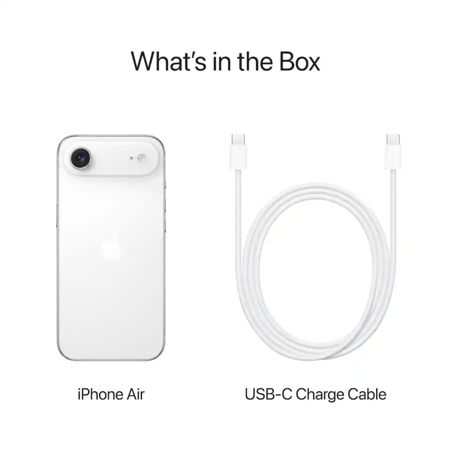 Apple iPhone Air 256GB White - Pantalla Super Retina XDR 6.5" - Unlocked (MG194LL/A)