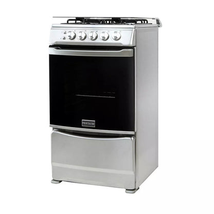 ESTUFA A GAS 20  4 QUEM ACERO INOX