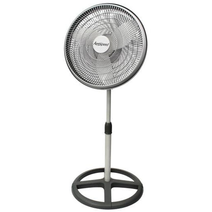 VENTILADOR PEDESTAL 16  GRIS