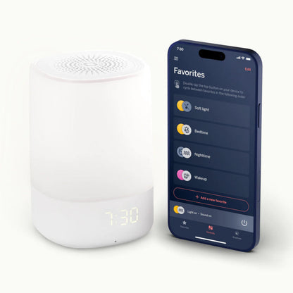 Nanit Sound + Light: Lámpara Inteligente con Sonido y Luz Noche L101NW