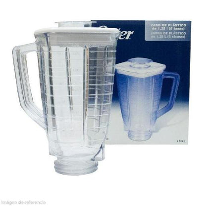 1.25LT PLASTIC JUG WITH LID FOR LIQUID