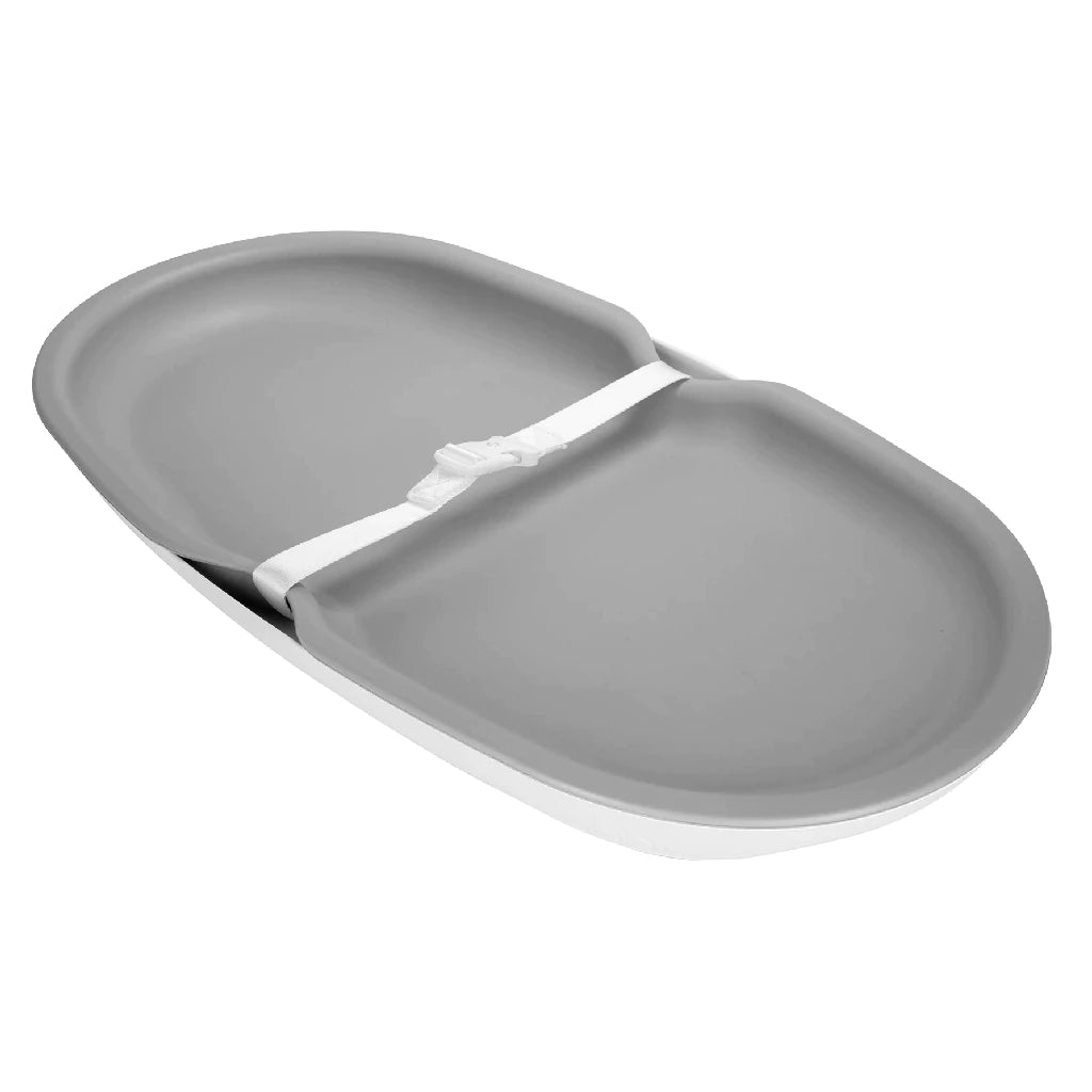 Ubbi Cambiador de Espuma Premium - Diseño Ergonómico (Gris)