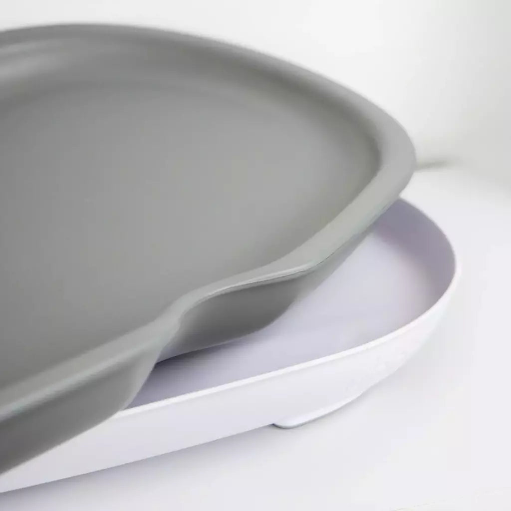 Ubbi Cambiador de Espuma Premium - Diseño Ergonómico (Gris)