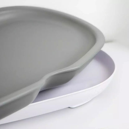 Ubbi Cambiador de Espuma Premium - Diseño Ergonómico (Gris)