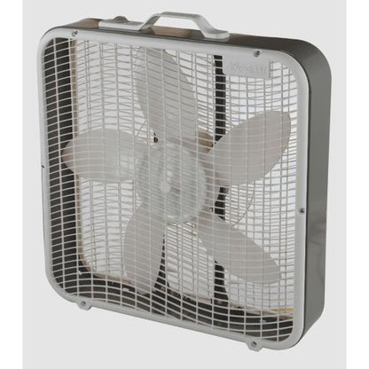 VENTILADOR PISO 20  CUADRADO BLANCO