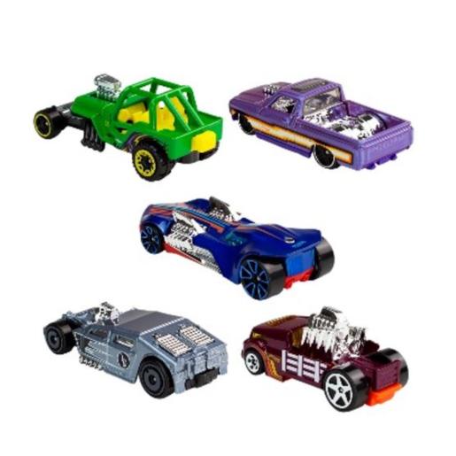 HOT WHEELS SET 5 CARRITOS SURTIDOS