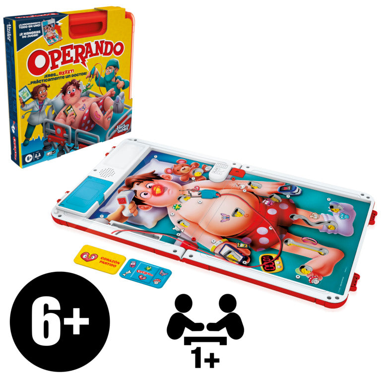 JUEGO DE MESA OPERANDO HASBRO GAMING B2176