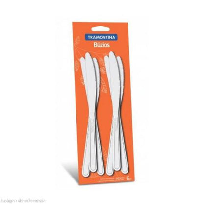 JUEGO CUCHILLOS MESA 6 PZAS BUZIOS