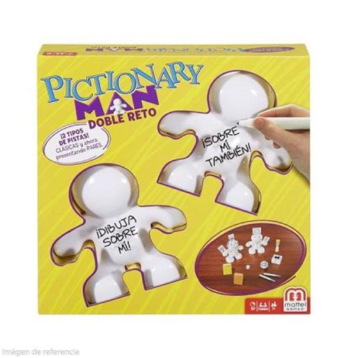 JUEGO PICTIONARY MAN DOBLE RETO