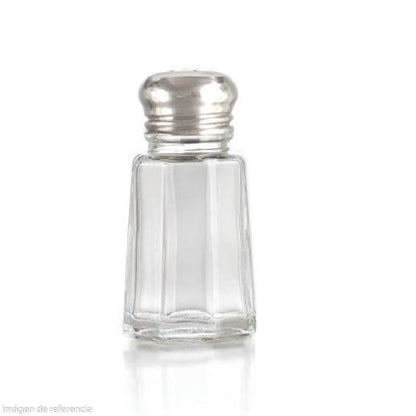 SALT SHAKER WITH METAL LID 32ML