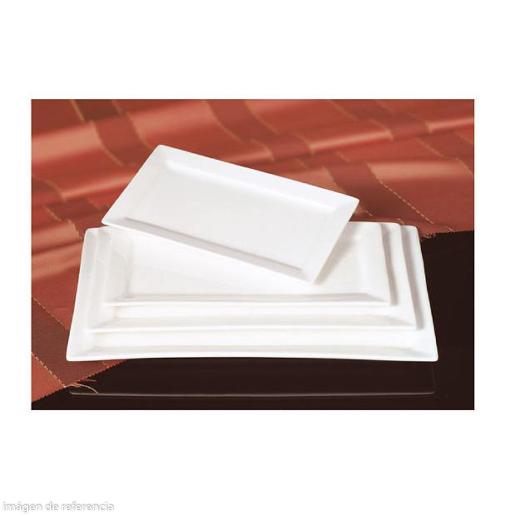 PLATO RECTANGULAR D/PORCELANA