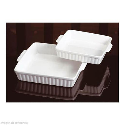PORCELAIN BAKING MOULD SQUARE 11