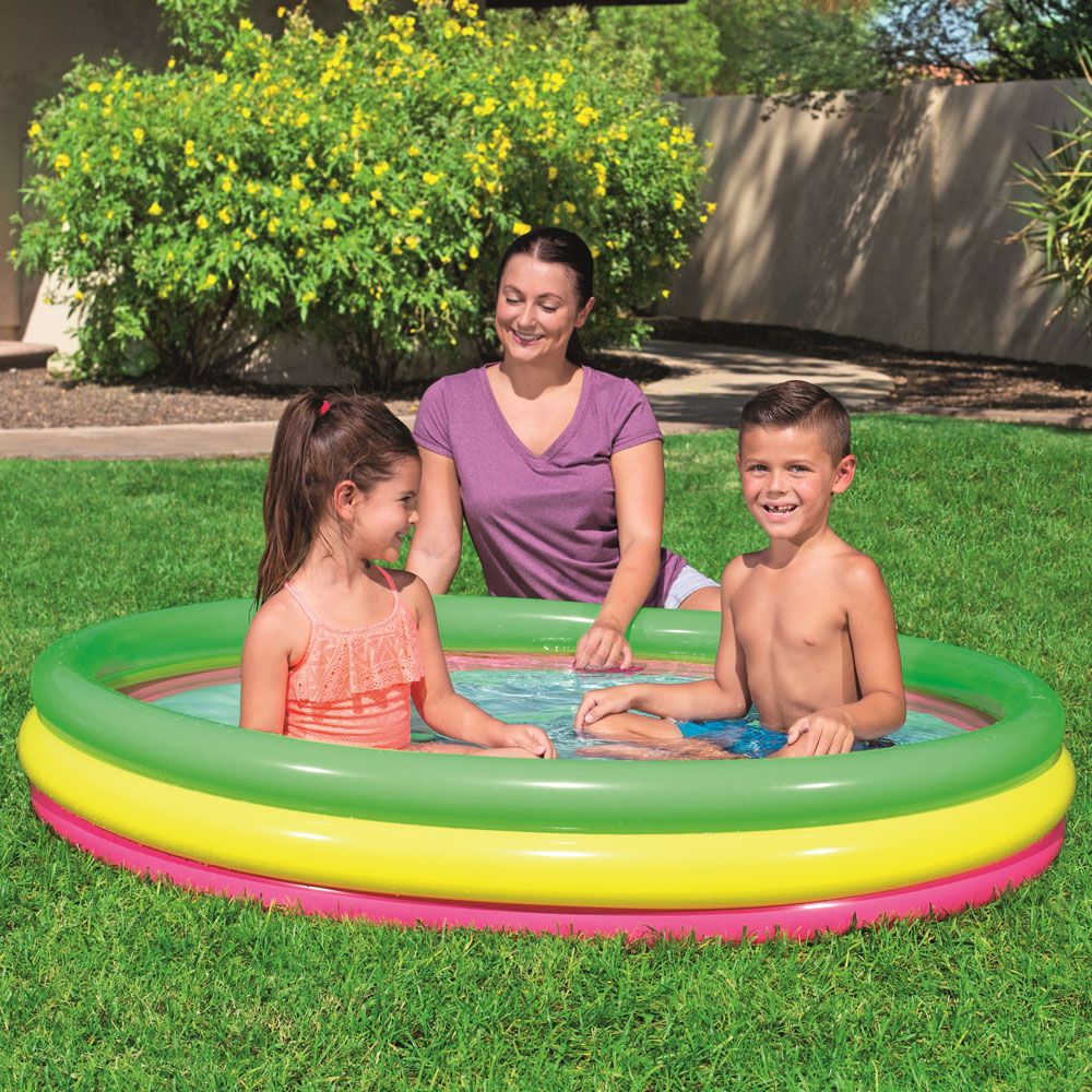 PISCINA INFLABLE 3 RINES 60X12