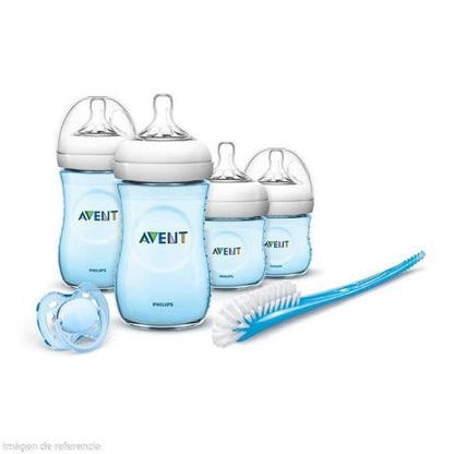 NEWBORN SET - NATURAL BLUE
