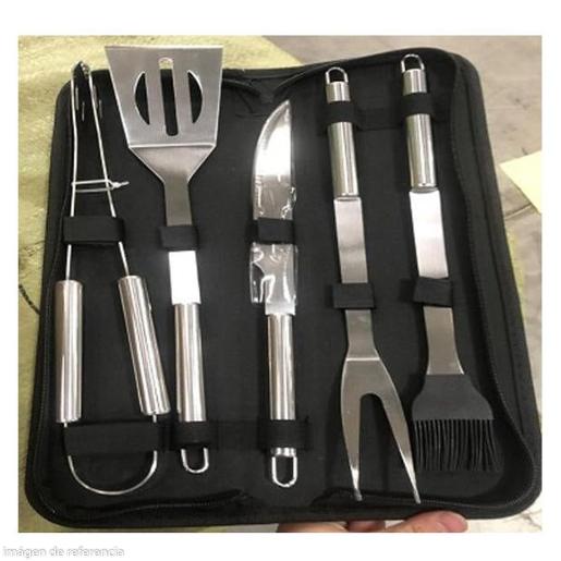 SET 5PZ DE UTENCILIOS PARA BARBACOA