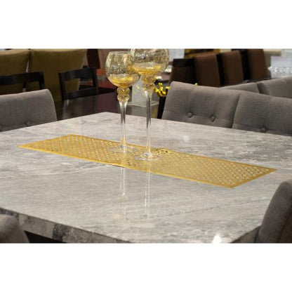 NAV. GOLDEN TABLE RUNNER