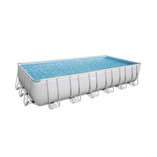 PISCINA RECT RIGIDA TUBO 4.88x2.44x1.22M