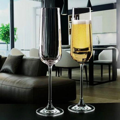 CHANTAL 4 PIECE CHAMPAGNE GLASSES SET