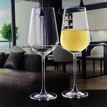 CHANTAL 4 PIECE WINE GLASSES SET 18.25 ON
