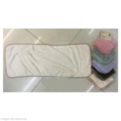 BURP TOWEL 30X80CM ASSORTED COLORS