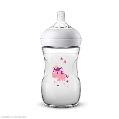 NATURAL BOTTLE 260 ML UNICORN 1 UNIT