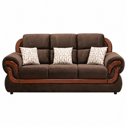 CANADA 3-PIECE LIVING ROOM SET DARK BROWN