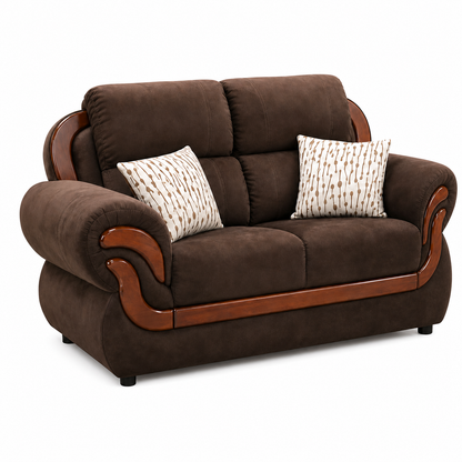 CANADA 3-PIECE LIVING ROOM SET DARK BROWN